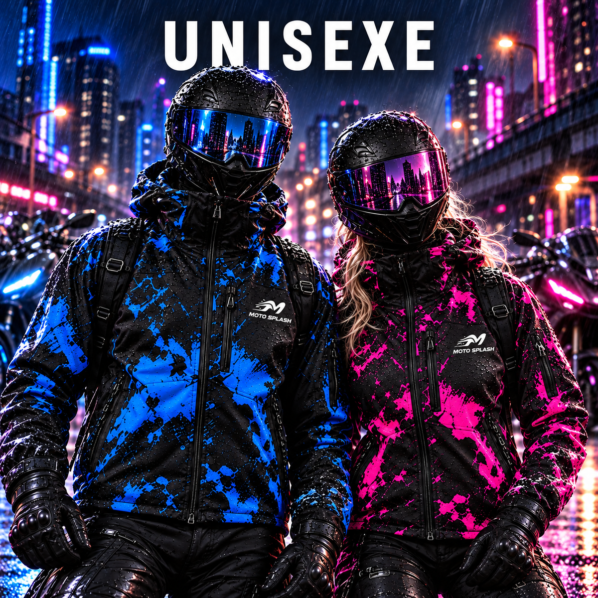 Veste Moto Splash unisexe